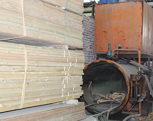 防腐木木材加工
